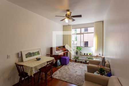 Sala de apartamento à venda com 2 quartos, 72m² em Gutierrez, Belo Horizonte