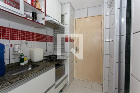 Cozinha de kitnet/studio à venda com 1 quarto, 36m² em Liberdade, São Paulo