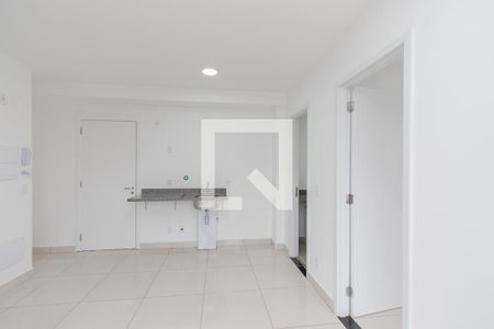 Sala/ Cozinha de apartamento para alugar com 1 quarto, 37m² em Santo Amaro, São Paulo