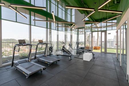 Apartamento para alugar com 37m², 1 quarto e sem vaga Apartamento para alugar com 37m², 1 quarto e sem vagaAcademia