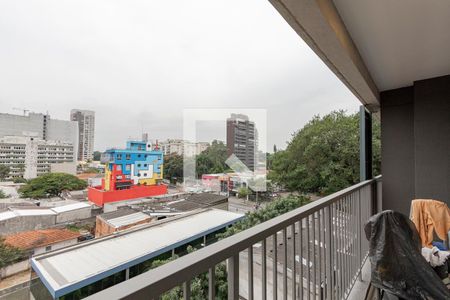 Varanda de apartamento para alugar com 1 quarto, 37m² em Santo Amaro, São Paulo
