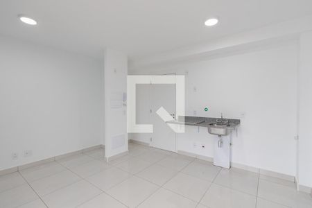 Sala/ Cozinha de apartamento para alugar com 1 quarto, 37m² em Santo Amaro, São Paulo