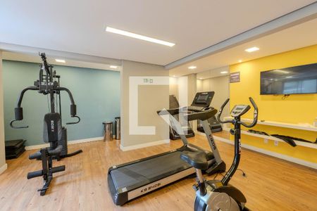 Apartamento para alugar com 35m², 1 quarto e sem vaga Apartamento para alugar com 35m², 1 quarto e sem vagaÁrea comum - Academia