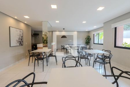Apartamento para alugar com 35m², 1 quarto e sem vaga Apartamento para alugar com 35m², 1 quarto e sem vagaÁrea comum - Salão de festas