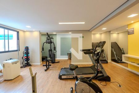 Apartamento para alugar com 35m², 1 quarto e sem vaga Apartamento para alugar com 35m², 1 quarto e sem vagaÁrea comum - Academia