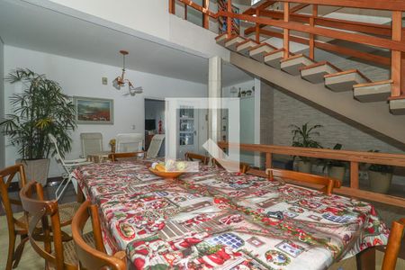 Sala de Jantar de casa à venda com 4 quartos, 400m² em Bom Jesus, Porto Alegre