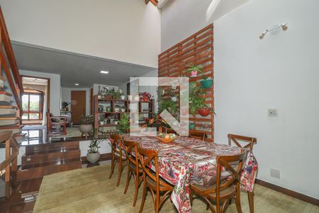 Sala de Jantar de casa à venda com 4 quartos, 400m² em Bom Jesus, Porto Alegre