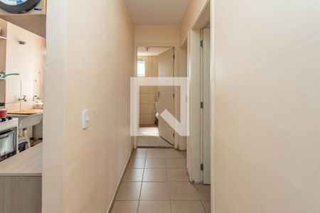 Corredor  de apartamento para alugar com 2 quartos, 46m² em Eldorado, Diadema