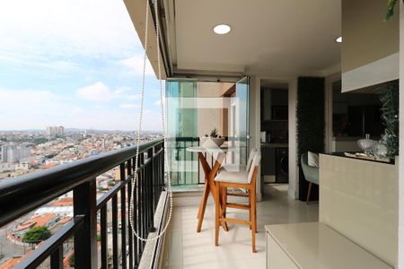 Sacada de apartamento à venda com 2 quartos, 66m² em Vila Curuçá, Santo André
