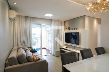 Sala de apartamento à venda com 2 quartos, 65m² em Jardim São Caetano, São Caetano do Sul