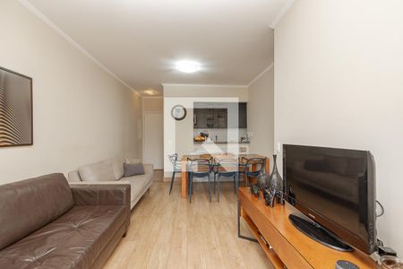 Sala de apartamento para alugar com 3 quartos, 74m² em Cidade Monções, São Paulo