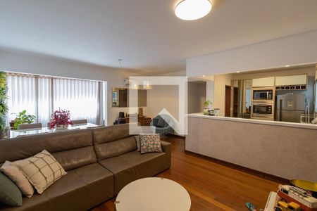 Sala de apartamento para alugar com 4 quartos, 130m² em Ipiranga, Belo Horizonte