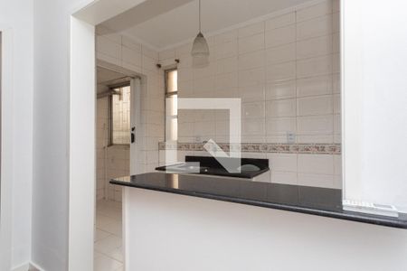 Cozinha de apartamento à venda com 1 quarto, 43m² em Bom Fim, Porto Alegre