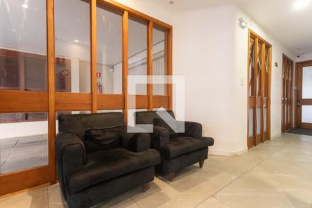 Hall de entrada de apartamento à venda com 1 quarto, 43m² em Bom Fim, Porto Alegre
