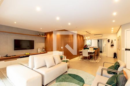 Sala de apartamento à venda com 3 quartos, 139m² em Indianópolis, São Paulo