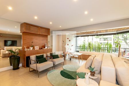 Sala de apartamento à venda com 3 quartos, 139m² em Indianópolis, São Paulo