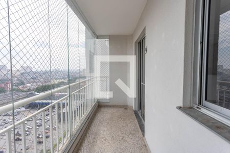 Varanda da sala de apartamento para alugar com 2 quartos, 70m² em Taboão, São Bernardo do Campo