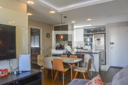 Sala de apartamento para alugar com 2 quartos, 56m² em Vila Campestre, São Bernardo do Campo