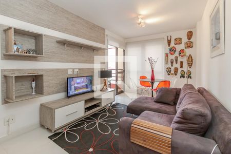 Sala de apartamento para alugar com 2 quartos, 66m² em Brooklin Paulista, São Paulo