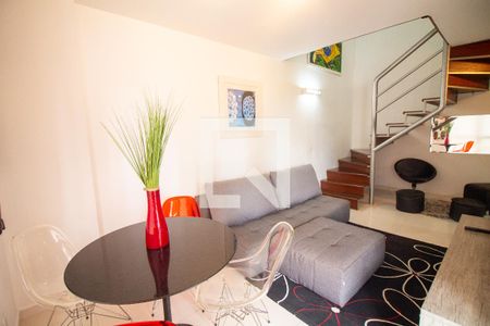 Sala de apartamento para alugar com 2 quartos, 66m² em Brooklin Paulista, São Paulo