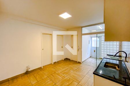 Sala/Cozinha de apartamento para alugar com 2 quartos, 45m² em Vila Monumento, São Paulo