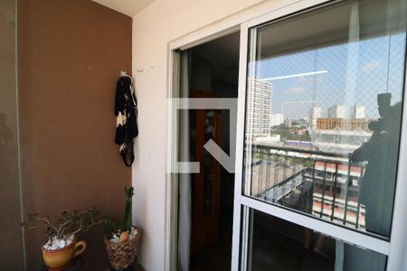 Varanda da Sala de apartamento à venda com 3 quartos, 61m² em Vila Ema, São Paulo