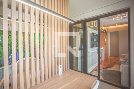 Varanda de kitnet/studio à venda com 1 quarto, 42m² em Chácara Inglesa, São Paulo