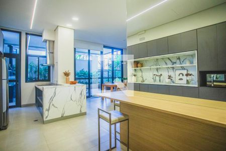 Studio à venda com 42m², 1 quarto e sem vagaÁrea comum - Espaço Gourmet