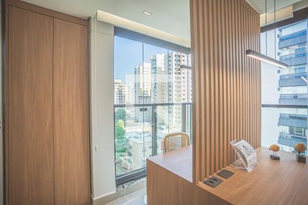 Varanda de kitnet/studio à venda com 1 quarto, 42m² em Chácara Inglesa, São Paulo