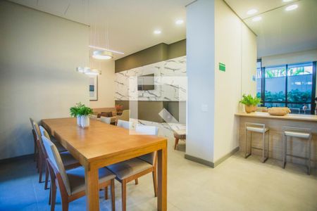 Studio à venda com 42m², 1 quarto e sem vagaÁrea comum - Espaço Gourmet