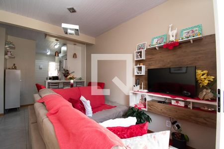 sala de casa de condomínio para alugar com 2 quartos, 62m² em Feitoria, São Leopoldo