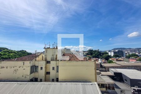 Vista da Varanda da Sala/Quarto de kitnet/studio para alugar com 1 quarto, 30m² em São Cristóvão, Rio de Janeiro