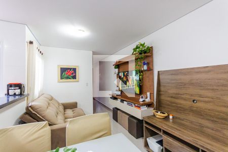 Sala de apartamento para alugar com 2 quartos, 60m² em Parque Novo Oratório, Santo André