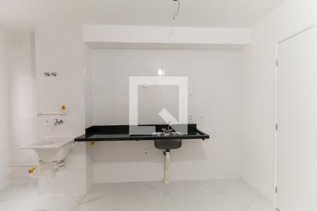Sala/Cozinha de apartamento à venda com 2 quartos, 37m² em Mooca, São Paulo
