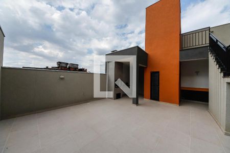 Área comum - Churrasqueira de apartamento para alugar com 2 quartos, 35m² em Chácara Mafalda, São Paulo