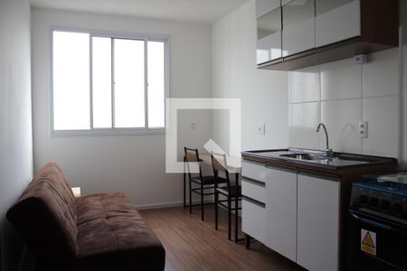 Sala de apartamento para alugar com 1 quarto, 24m² em Belenzinho, São Paulo