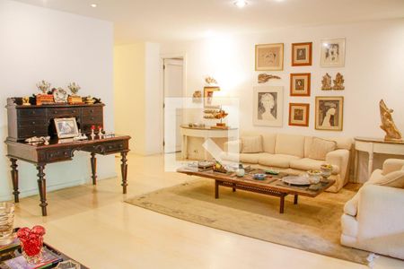 Sala de apartamento à venda com 5 quartos, 207m² em São Conrado, Rio de Janeiro