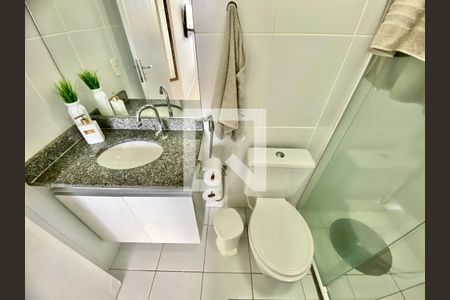 Apartamento para alugar com 64m², 2 quartos e 1 vaga Apartamento para alugar com 64m², 2 quartos e 1 vagaBanheiro da Suíte
