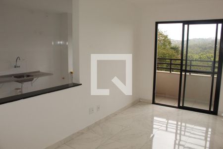 Sala de apartamento para alugar com 2 quartos, 48m² em Jardim Ísis, Cotia