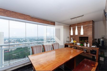 Varanda Gourmet de apartamento para alugar com 3 quartos, 113m² em Várzea da Barra Funda, São Paulo