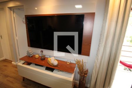 Detalhe Sala de apartamento para alugar com 2 quartos, 56m² em Parque Reboucas, São Paulo