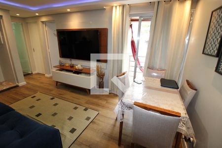 Sala de apartamento para alugar com 2 quartos, 56m² em Parque Reboucas, São Paulo