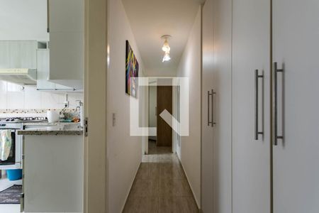 Corredor de apartamento para alugar com 1 quarto, 48m² em Conjunto Residencial do Bosque, Mogi das Cruzes