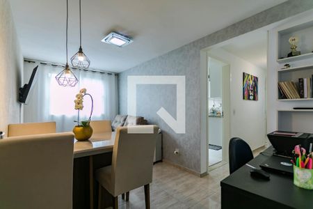 Sala de apartamento para alugar com 1 quarto, 48m² em Conjunto Residencial do Bosque, Mogi das Cruzes