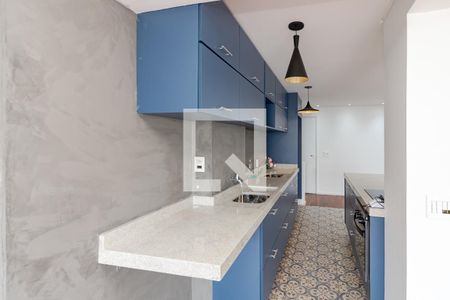 Cozinha de apartamento para alugar com 2 quartos, 70m² em Campo Belo, São Paulo