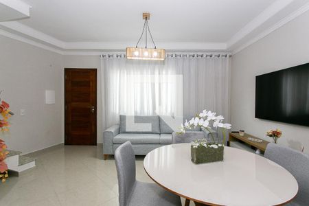 Sala de casa de condomínio à venda com 2 quartos, 86m² em Vila Euthalia, São Paulo