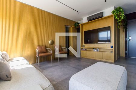 Sala de apartamento à venda com 1 quarto, 54m² em Alphaville Empresarial, Barueri