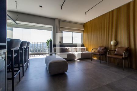 Sala de apartamento à venda com 2 quartos, 54m² em Alphaville Empresarial, Barueri