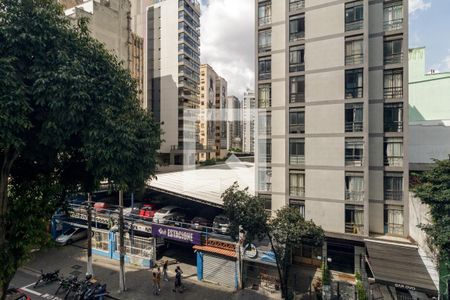 Vista da Sala de apartamento à venda com 1 quarto, 25m² em Vila Buarque, São Paulo