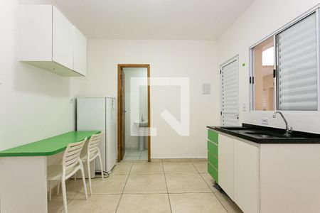Cozinha de kitnet/studio para alugar com 1 quarto, 20m² em Belenzinho, São Paulo